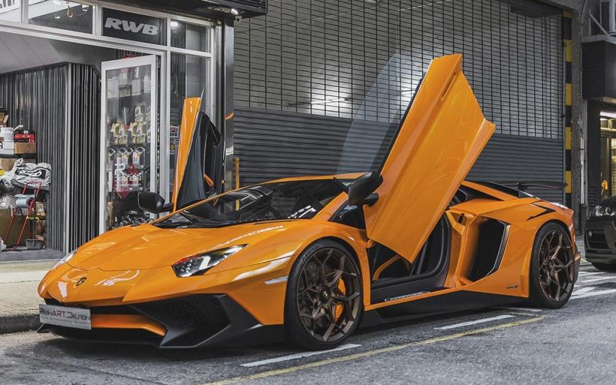 Lamborghini Aventador LP750-4 Superveloce on PUR Wheels (RS43) '2018